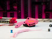 Туристический нож Hammy SW, сталь Niolox, рукоять G10, розовый, Kizlyar Supreme