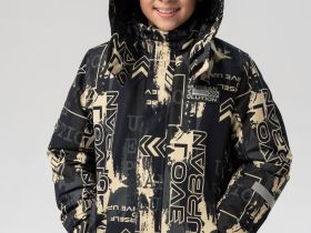 Куртка текстильная с полиуретановым покрытием для мальчиков