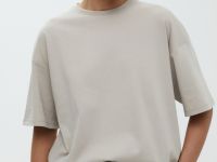 Оверсайз футболка из трикотажного интерлока