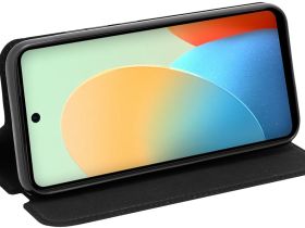 Чехол-книжка Krutoff Eco для TECNO Spark Go 2024 Чёрный
