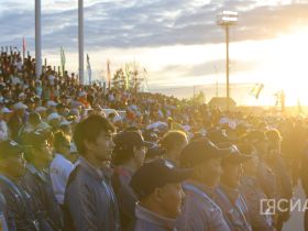 Игры начались. Зажжён огонь XXII Спартакиады по национальным видам спорта