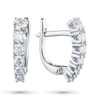 Серьги из белого золота э4712сг12200016