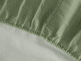 Простыня на резинке Зеленое яблоко/Green apple I