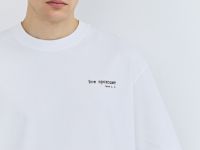 Футболка с текстовым принтом, Белый