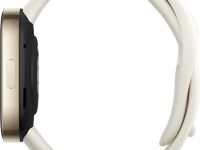 Умные часы Xiaomi Redmi Watch 3 Золотистые, с бежевым ремешком