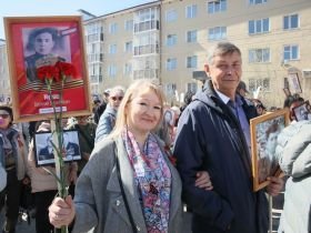 Фото. В Якутске акция «Бессмертный полк» собрала более 50 тысяч человек