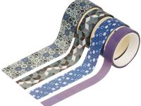 Набор клейких декоративных лент MESHU "Mosaic", 4шт