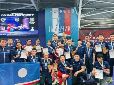 Якутские мас-рестлеры завоевали шесть золотых медалей первенства России