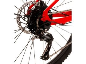 Горный велосипед Rock Machine Blizz 30-29, год 2024, цвет Красный-Черный, ростовка 17