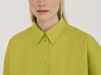 Льняная рубашка, Зеленый