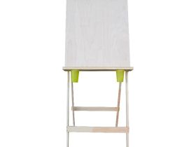 Мольберт хлопушка односторонняя 60х70, со стаканчиками