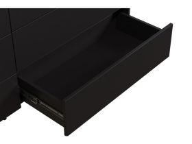 Комод Дигарс 163x81 Черный древесный