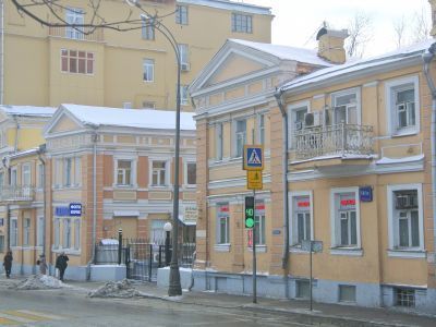 Городская усадьба Власовых - М.Г.Дашкевича, XIX в., архитекторы И.М.Цвиленев, С.Н.Рыжов, В.Н.Основский