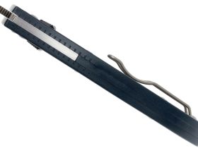 Складной нож Spyderco Manix 2 Lightweight Dark Blue, сталь Crucible CPM® S110V™, рукоять пластик FRCP, синий