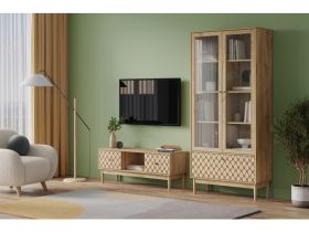 Витрина Тайрон 2-92x200 Розетта