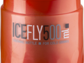 Велосипедная термофляга Elite Fly Ice с крышкой (серый 500 мл)