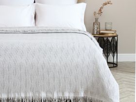 Покрывало Cialda, серое