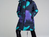 Пальто текстильное с полиуретановым покрытием для девочек