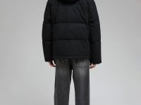 Стеганый пуховик с натуральным пухом