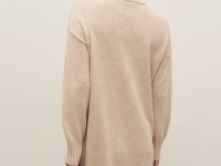 Вязаное платье с шерстью