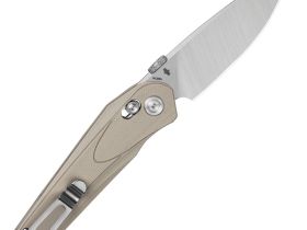 Складной нож Bestech Knives Mothus, сталь 14C28N, рукоять G10, бежевый