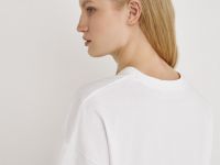 Укороченная футболка, Белый