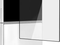 Защитное стекло VLP Premium Shield 2.5D для Galaxy Z Flip8/Flip7 черная рамка