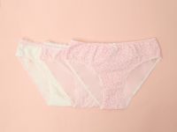 Набор трусов Slip, бежевые/розовые