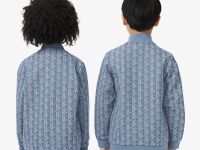 Детская толстовка Lacoste Paris Monogram с высоким воротом и застежкой-молнией