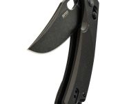 Складной нож SRM Retreiver 9201, сталь D2 Blackwash, рукоять Black G10