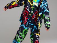 Комплект текстильный с полиуретановым покрытием для мальчиков: куртка, полукомбинезон