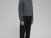 Утепленные джинсы straight fit мужские