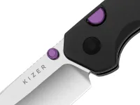 Складной нож Kizer Madrac, сталь S45VN, рукоять Black Aluminum