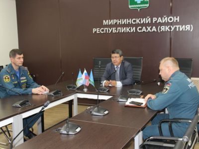 На оперштабе доложено об одном действующем лесном пожаре в районе