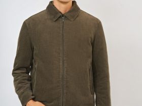 Вельветовая куртка, Бежевый