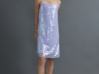 Платье с пайетками для девочек, Фиолетовый