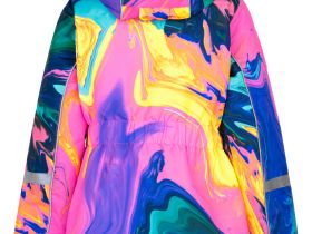 Зимняя куртка из мембранной ткани для девочки