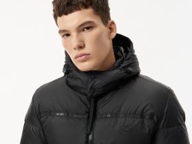 Мужская длинная куртка-пуховик Lacoste