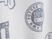 Свитшот с принтом для мальчиков, Бежевый