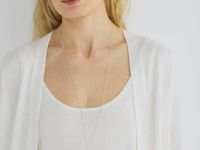 Удлинённый кардиган с кашемиром, Белый