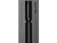 Ручка мультисистемная Rhodia, 3в1 (черн+красн+кар 0,5), корпус Титан