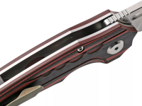 Складной нож Bestech Ornetta, сталь N690, рукоять черно-красная G10/карбон
