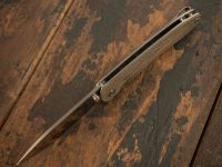 Складной нож CJRB Ria, сталь AR-RPM9, рукоять микарта