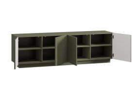 ТВ-тумба Кейлет 182x56 Штрих Оливковый