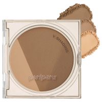 Компактный скульптор для лица Peripera Ink V Shading 02 Deep Brown