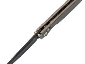 Складной нож Kizer Original 2 Sheepsfoot, сталь S45VN, рукоять титан, серый