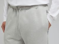 Трикотажные брюки прямого кроя