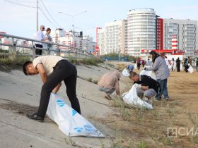 В Якутске прошел субботник «Особенности национальной уборки»