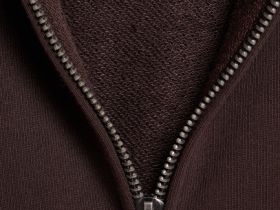 Толстовка на молнии для девочек, Коричневый