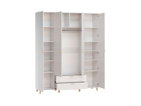 Распашной шкаф Пронто 4-170x210 Белый